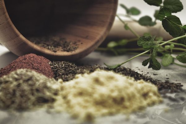 pestle, herbs, spices, food, mint, ingredients, thyme, rosemary, paprika, closeup, herbs, herbs, herbs, herbs, herbs